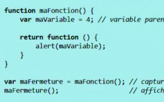 Замыкания Javascript замыкание функции