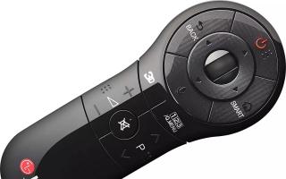 Пульт LG Magic Remote для LG SMART TV: покоряем телевизор Мэджик моушен пульт lg
